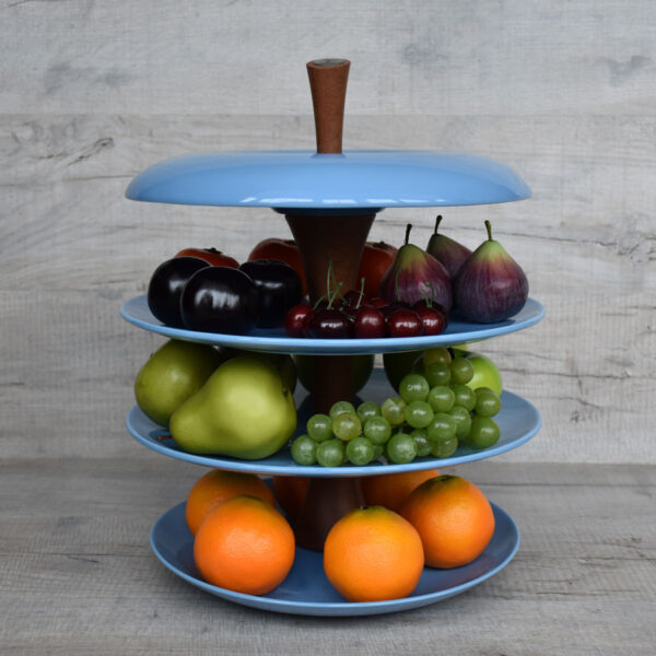 Apple-fruit-tier-ceramic-fruit-bowl-ocean-blue